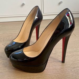 Christian Louboutin Bianca 140 Patent Pumps - US 7 | IT 37